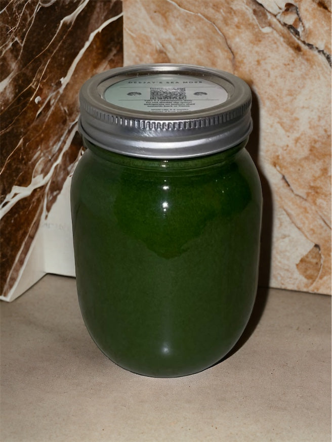 Green Spirulina Sea Moss Gel